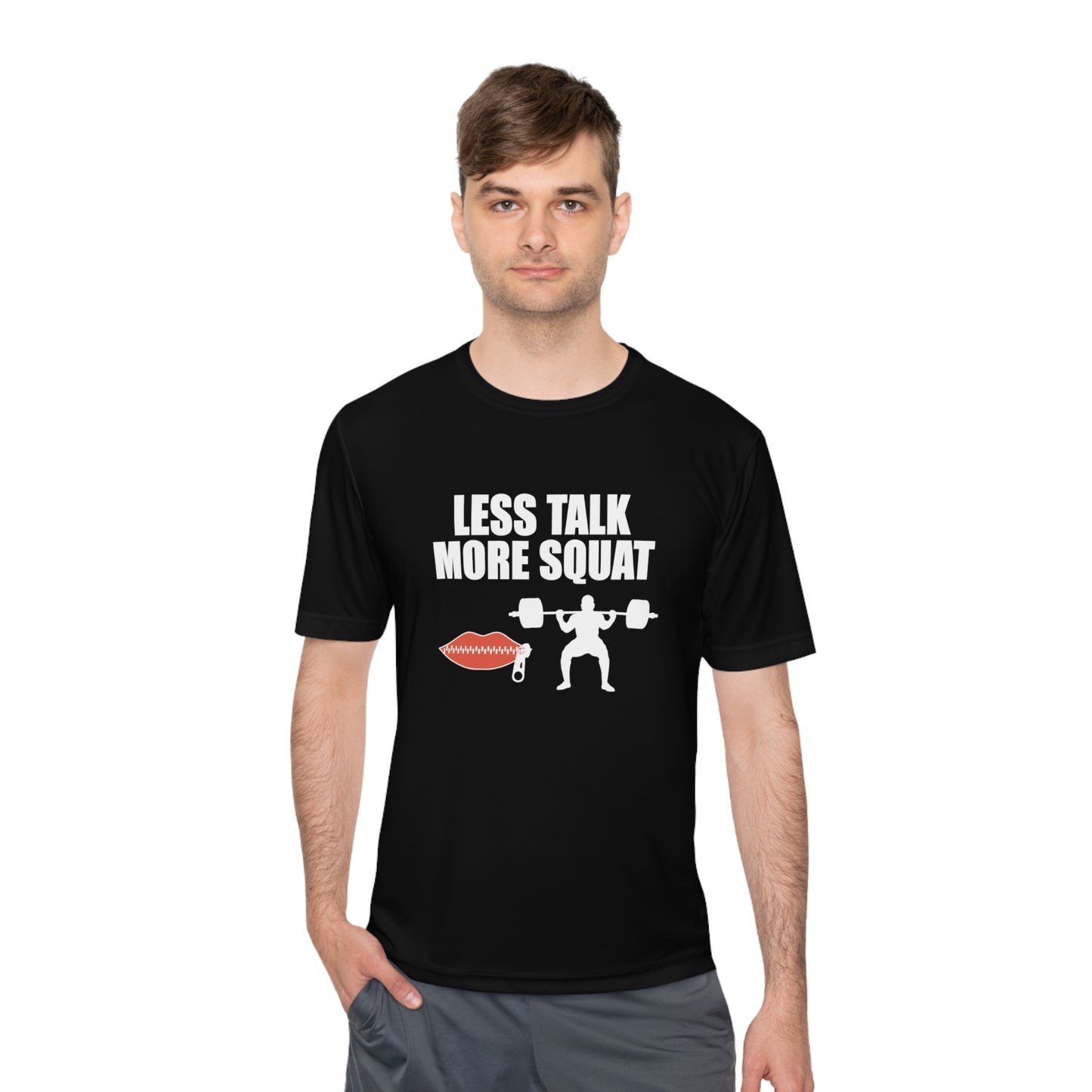 Less Talk More Squat Unisex Tee