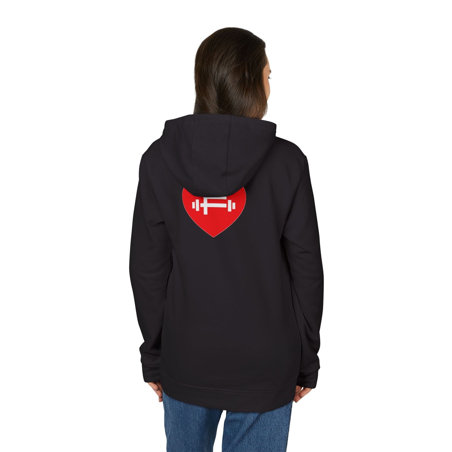 Fit and Flourish Unisex Fleece Hoodie