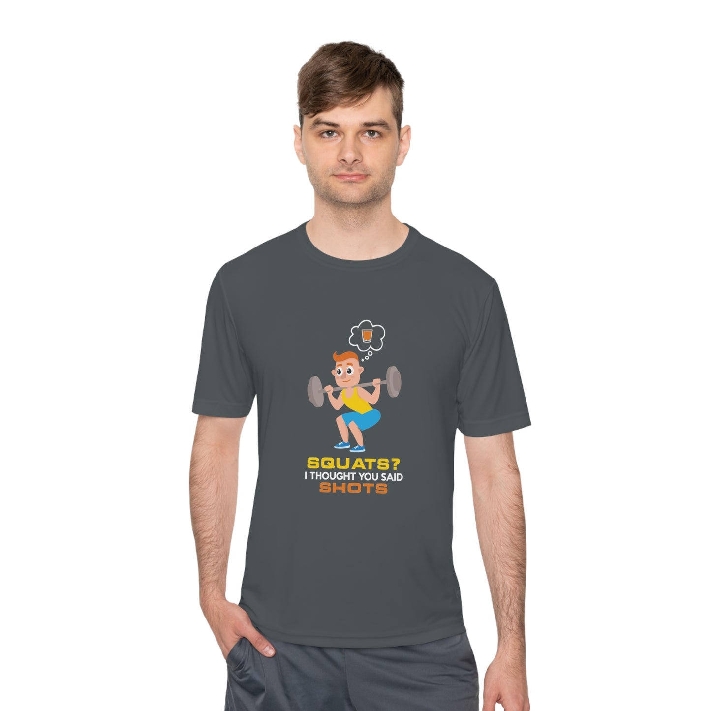 Squats? I Thought You Said Shots Unisex Tee