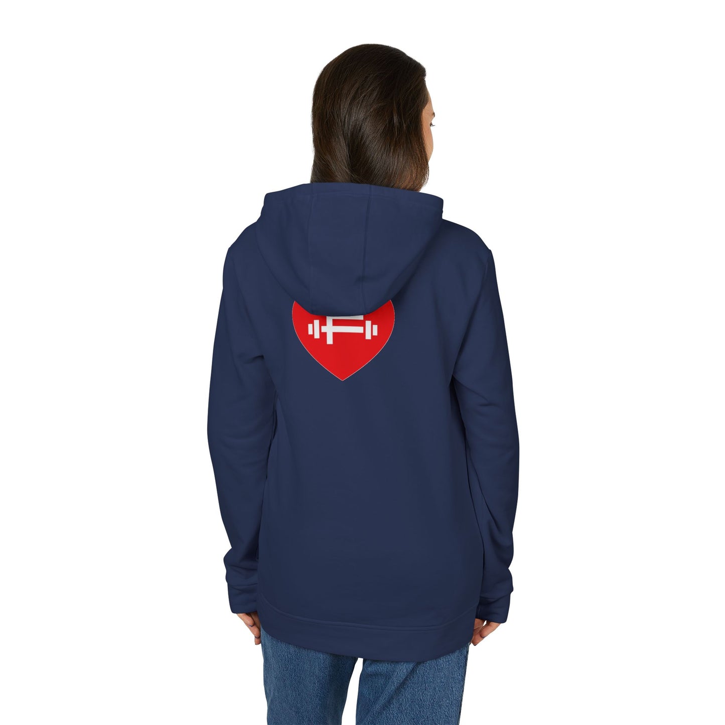 Fit and Flourish Unisex Fleece Hoodie