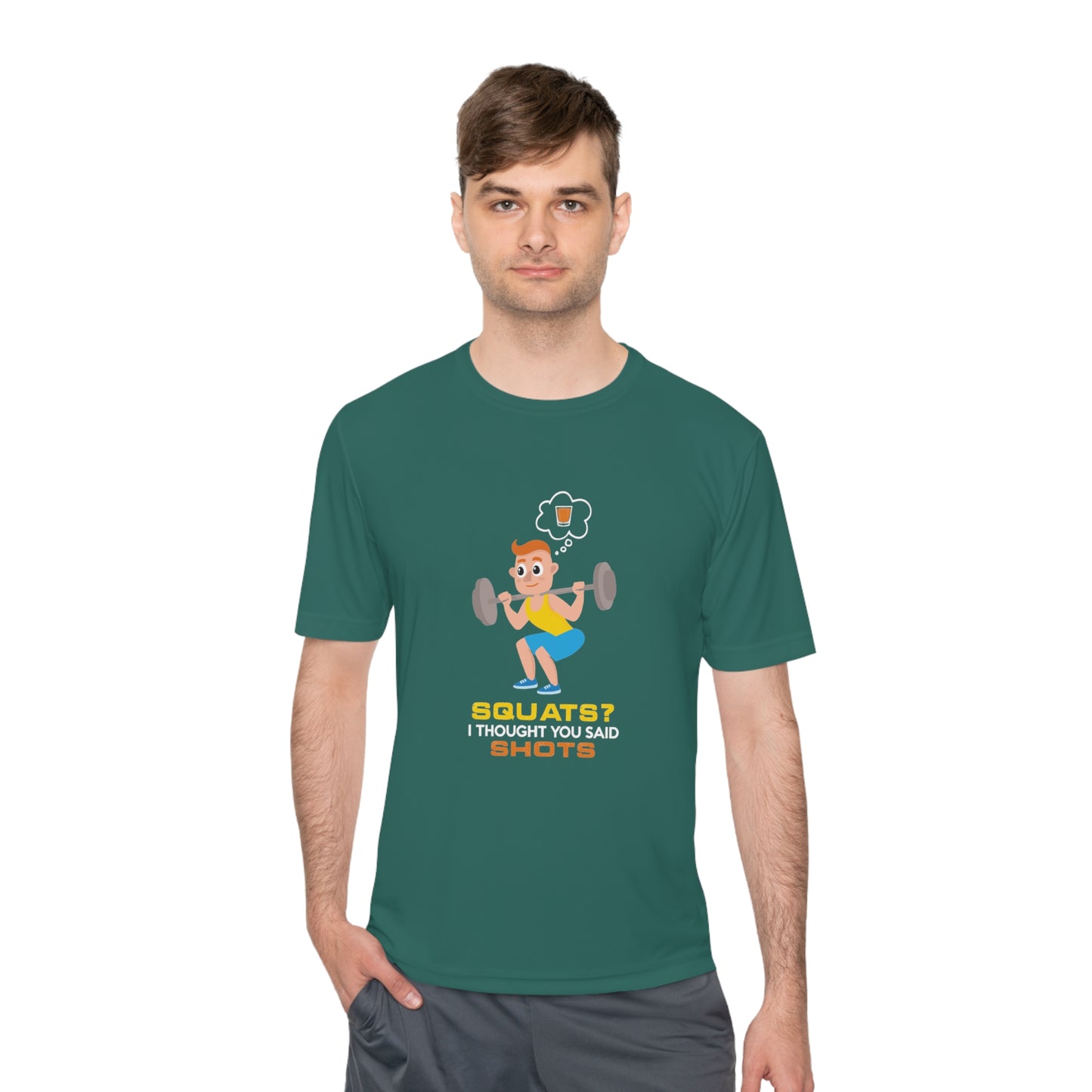 Squats? I Thought You Said Shots Unisex Tee