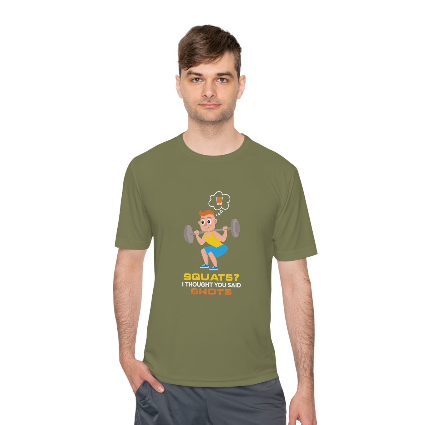 Squats? I Thought You Said Shots Unisex Tee