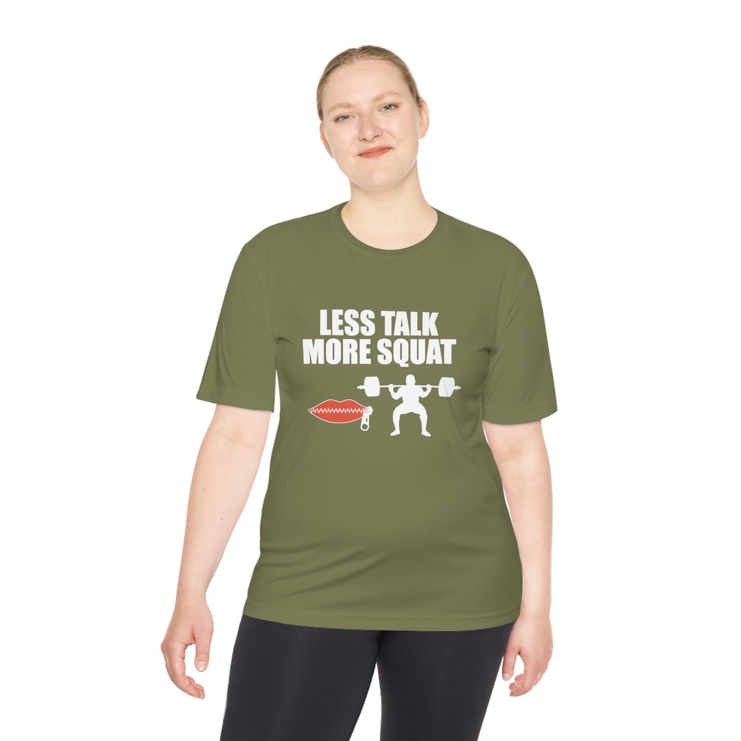 Less Talk More Squat Unisex Tee