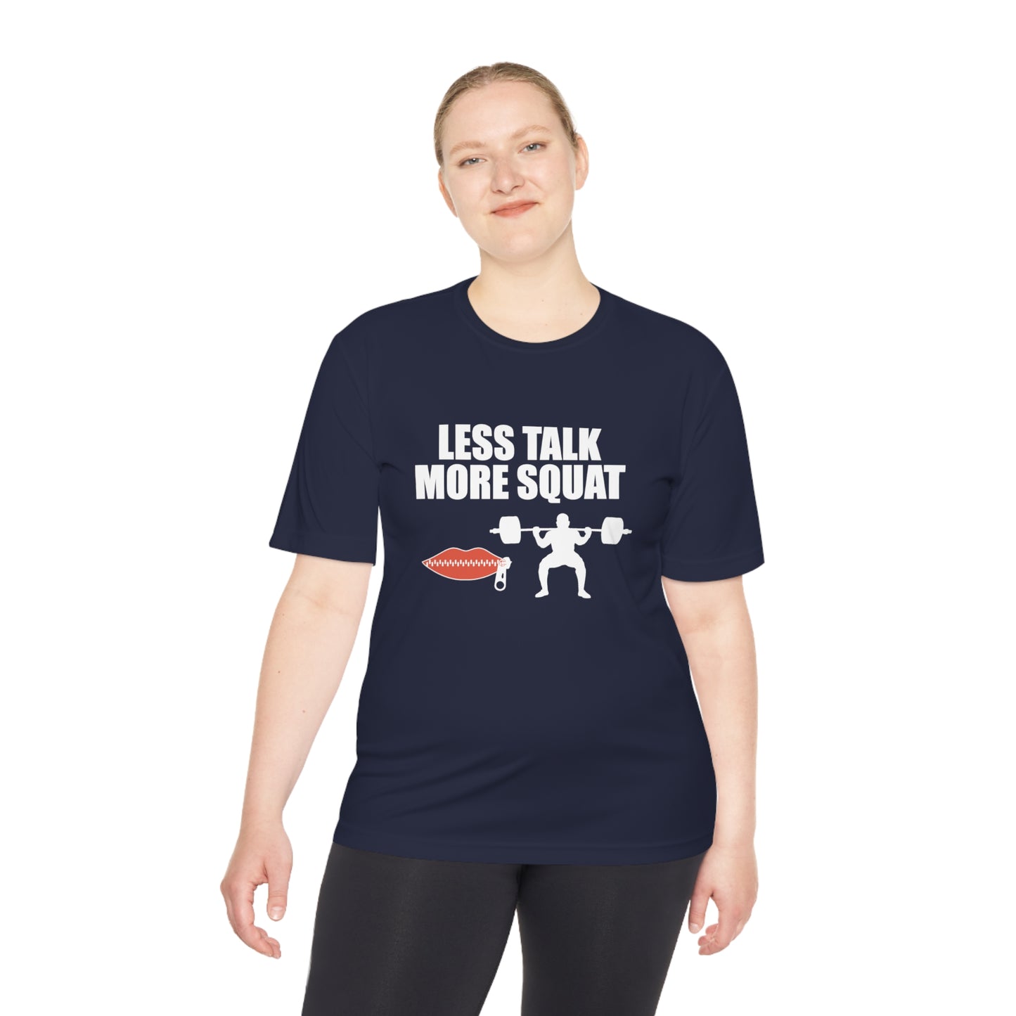 Less Talk More Squat Unisex Tee