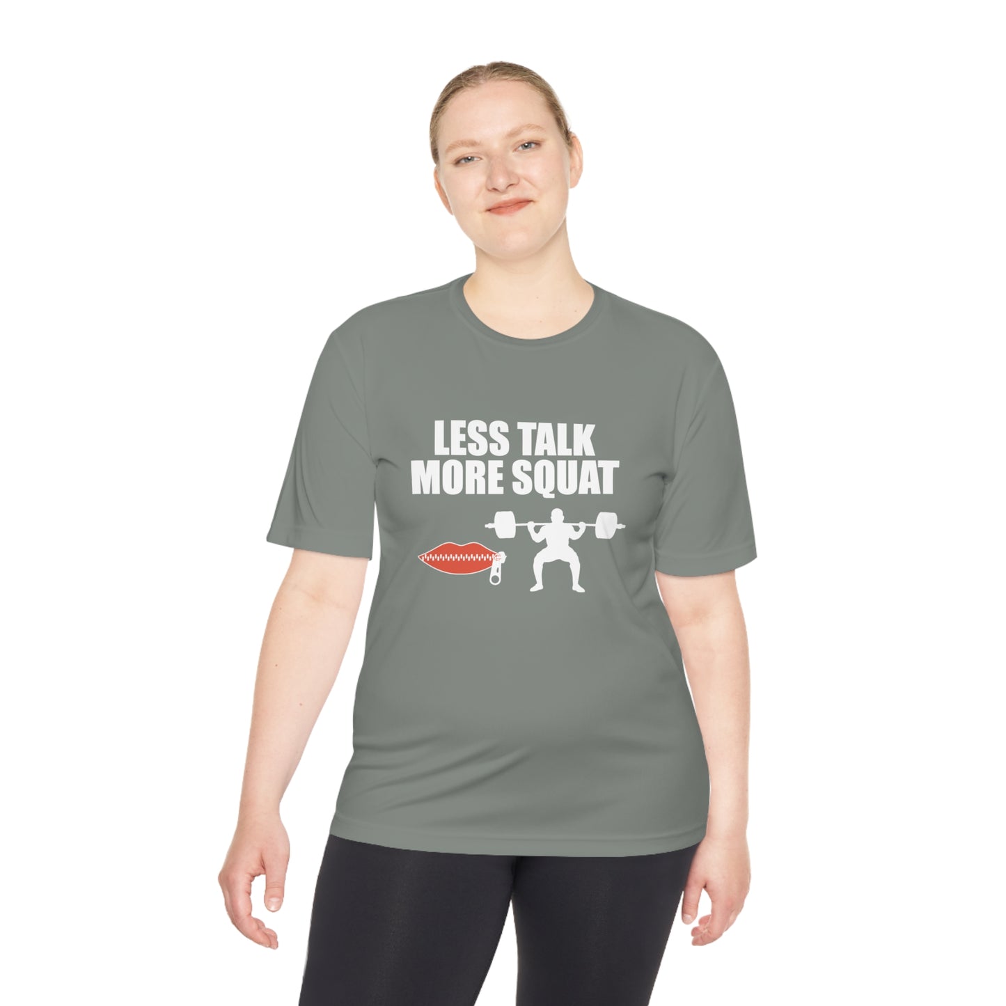 Less Talk More Squat Unisex Tee