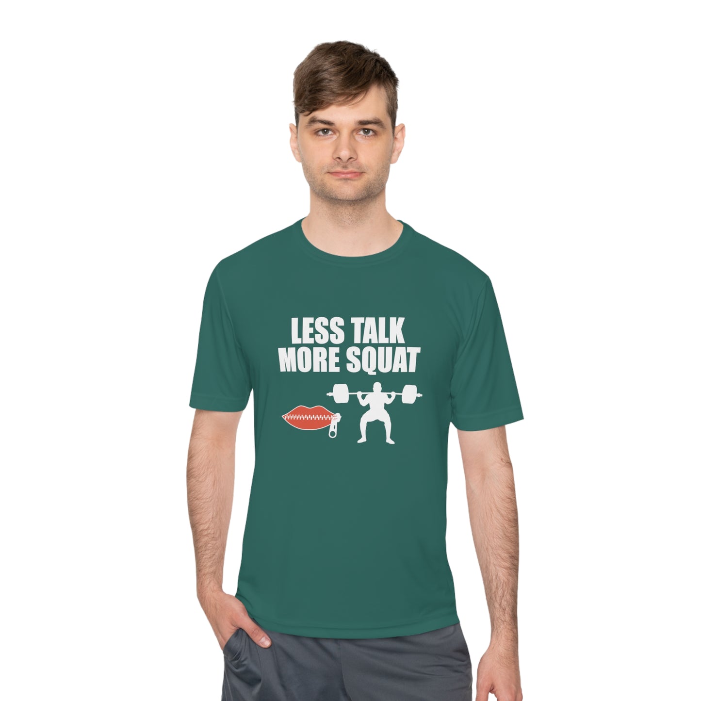 Less Talk More Squat Unisex Tee