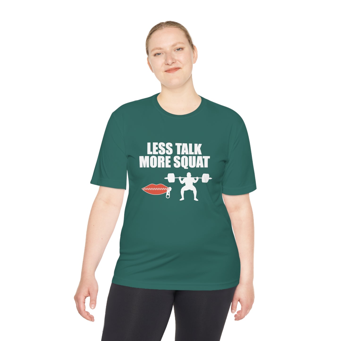 Less Talk More Squat Unisex Tee