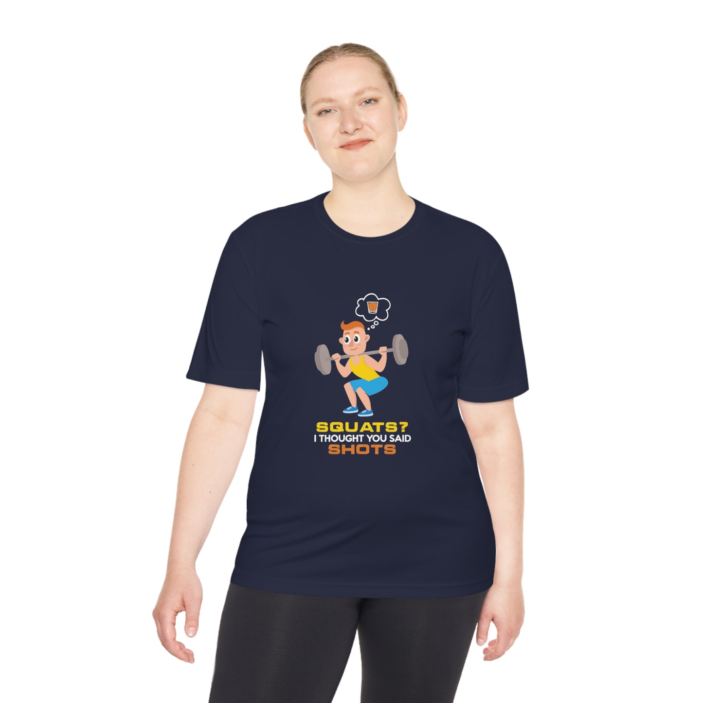 Squats? I Thought You Said Shots Unisex Tee