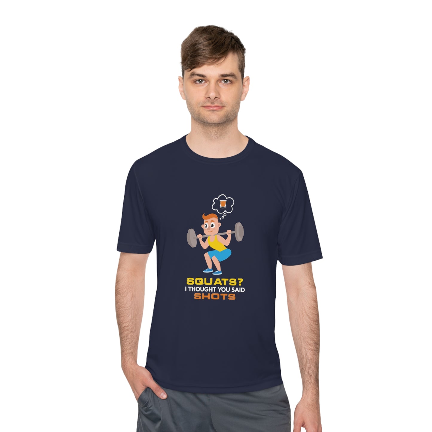 Squats? I Thought You Said Shots Unisex Tee