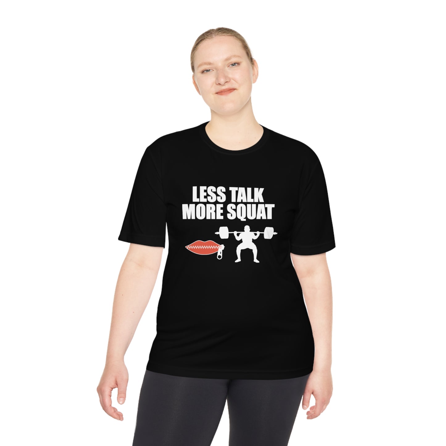 Less Talk More Squat Unisex Tee