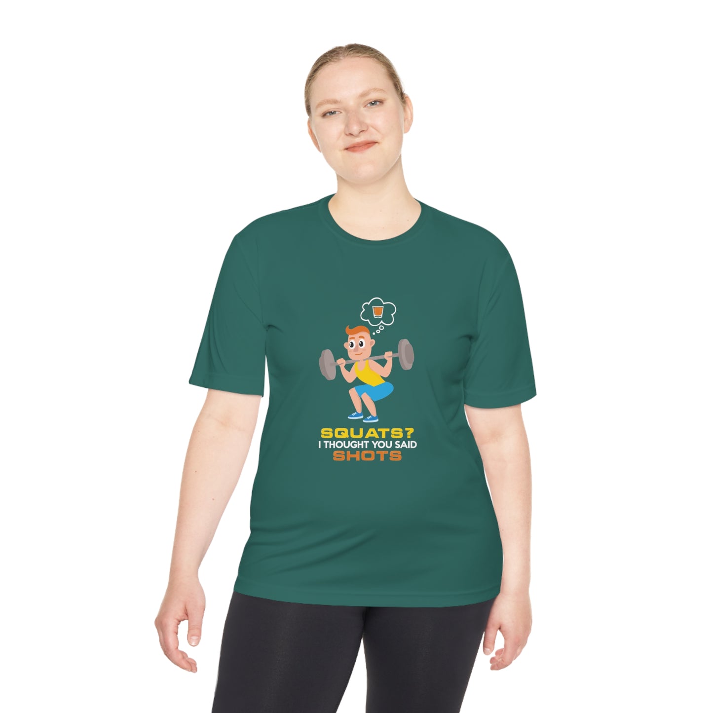Squats? I Thought You Said Shots Unisex Tee
