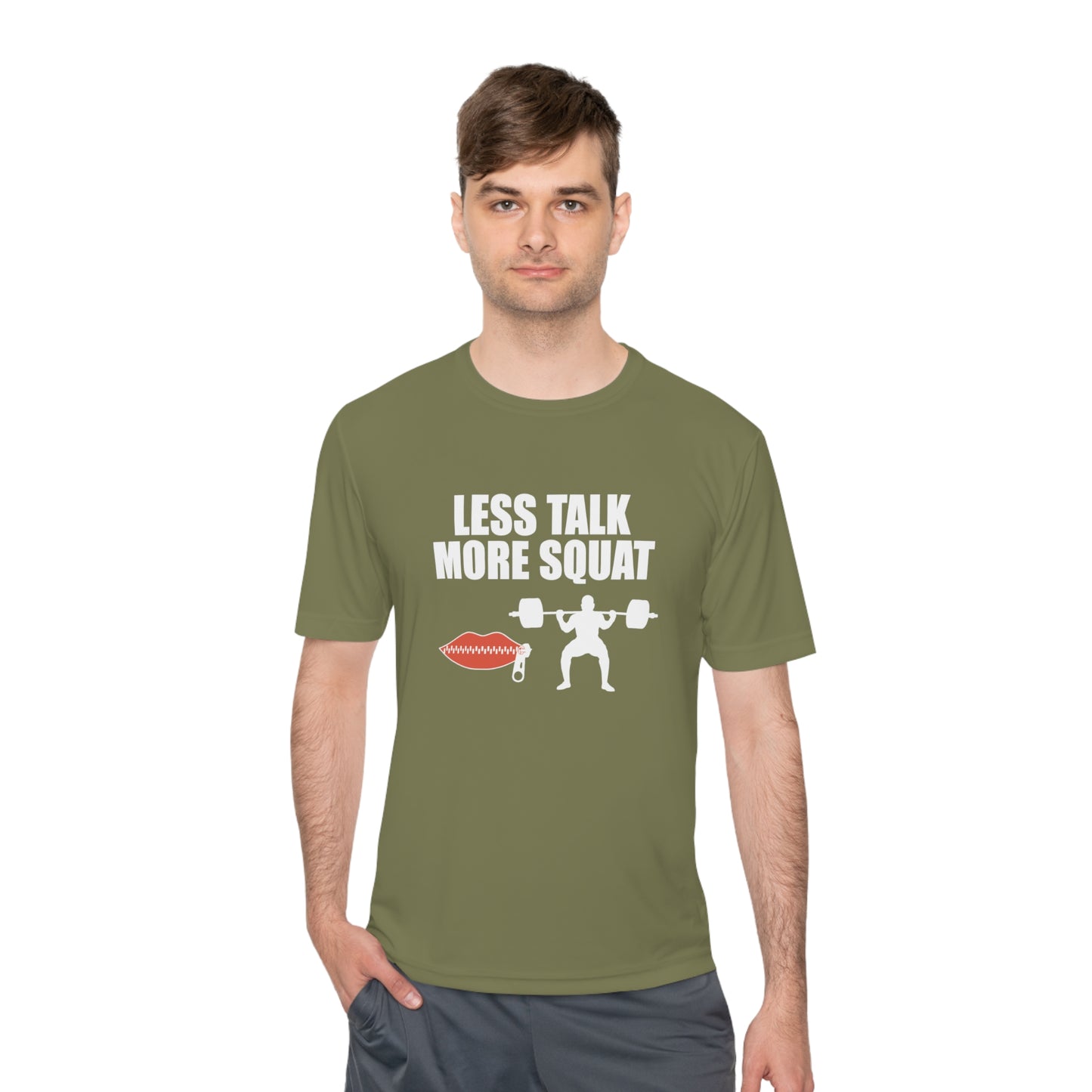 Less Talk More Squat Unisex Tee