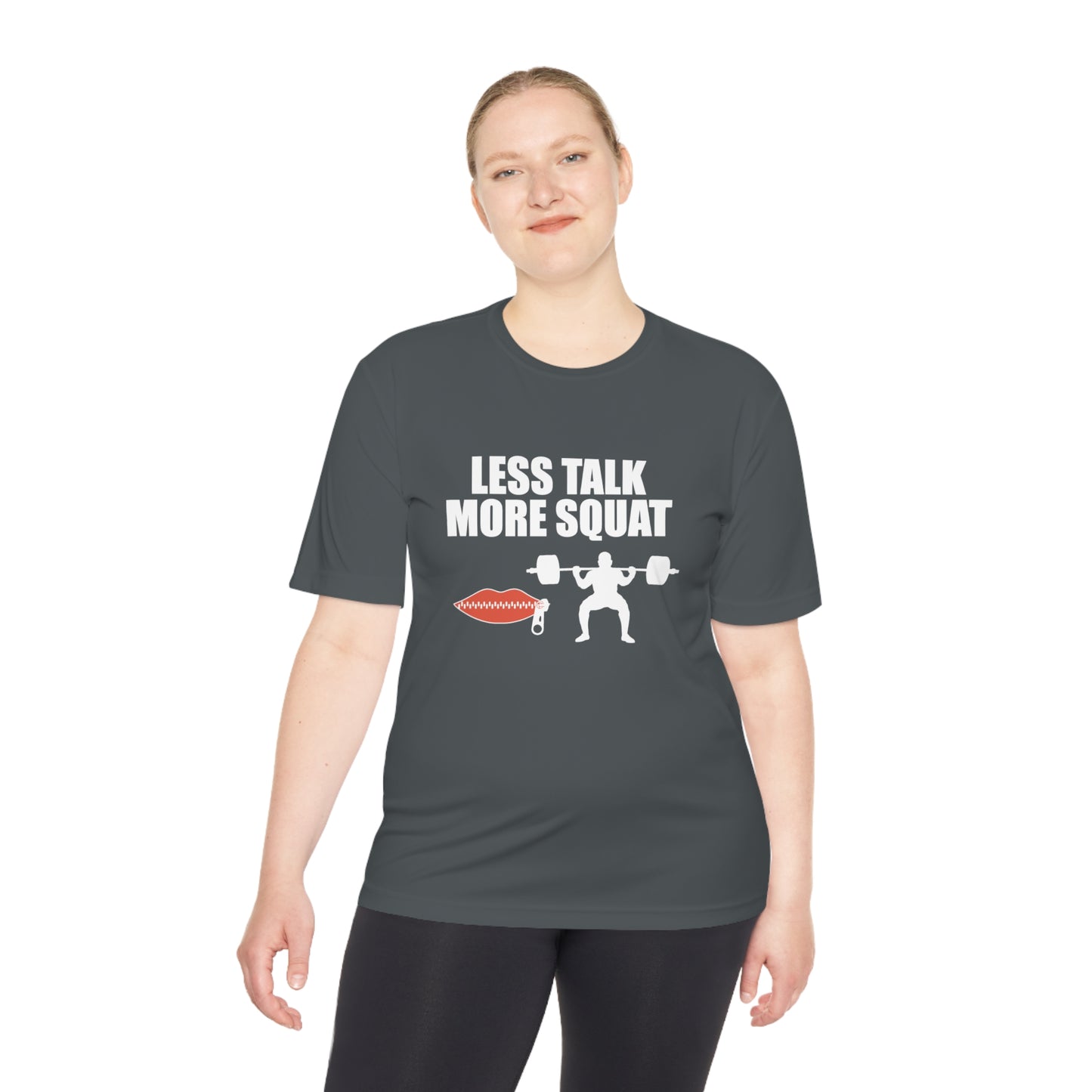Less Talk More Squat Unisex Tee