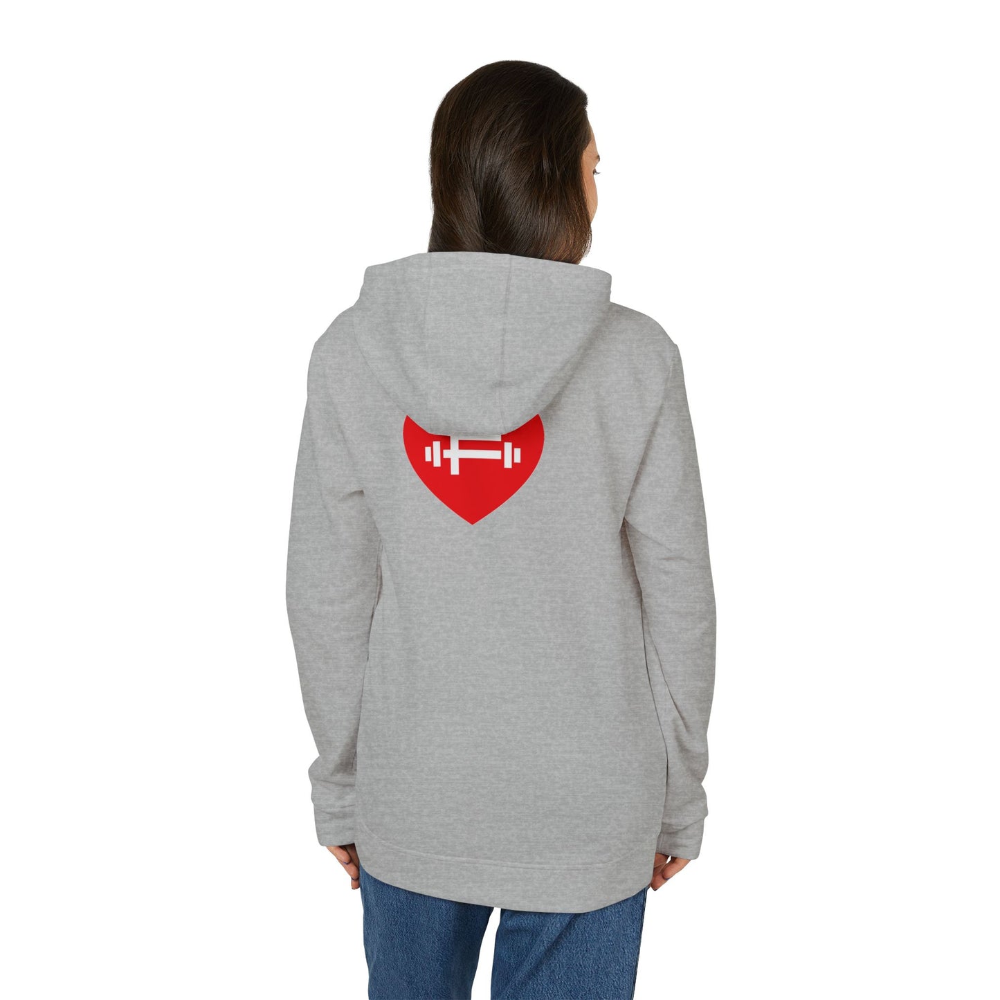 Fit and Flourish Unisex Fleece Hoodie