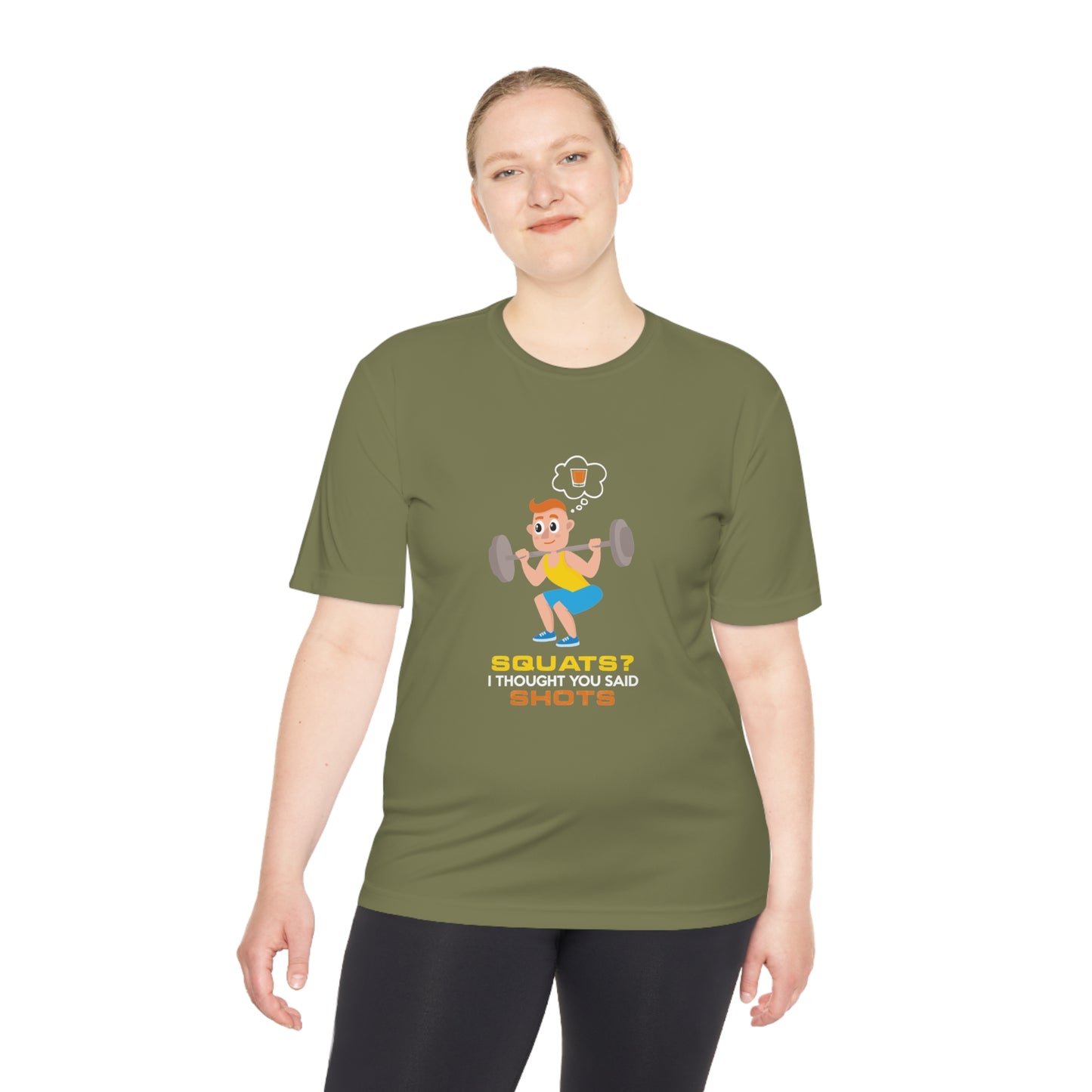 Squats? I Thought You Said Shots Unisex Tee