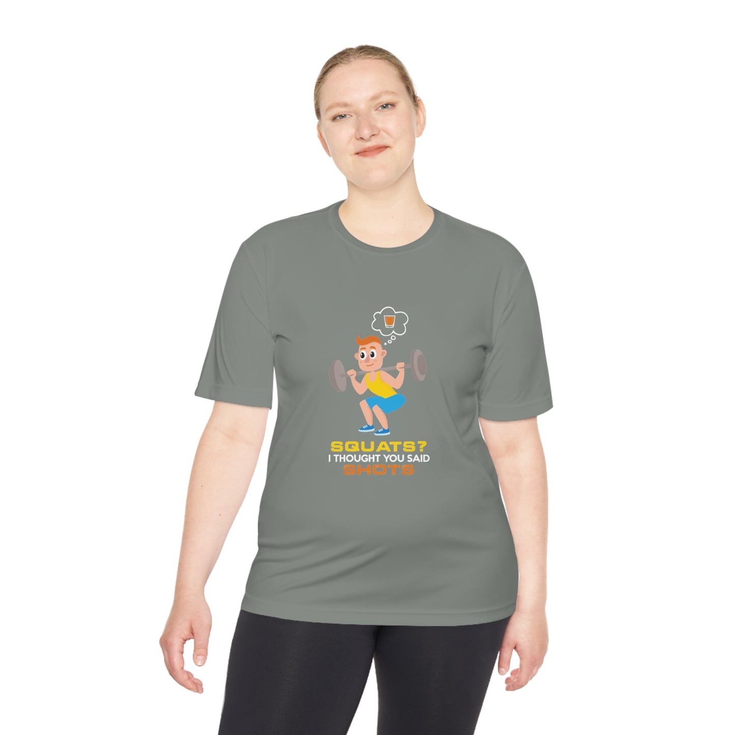 Squats? I Thought You Said Shots Unisex Tee
