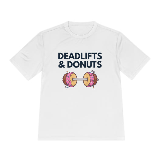 Deadlifts and Donuts Unisex  Tee