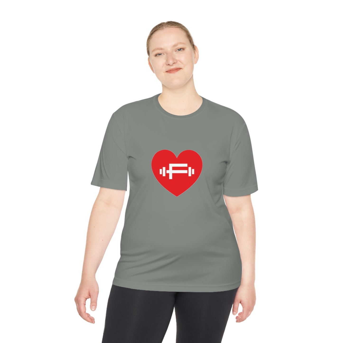 Fit and Flourish Unisex Moisture Wicking Tee