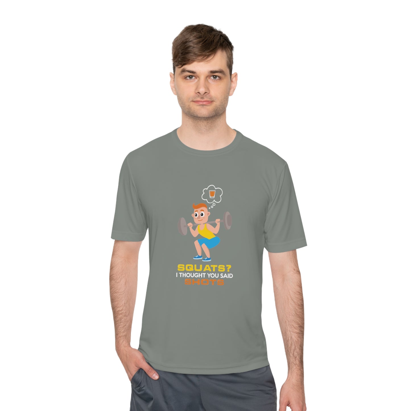 Squats? I Thought You Said Shots Unisex Tee