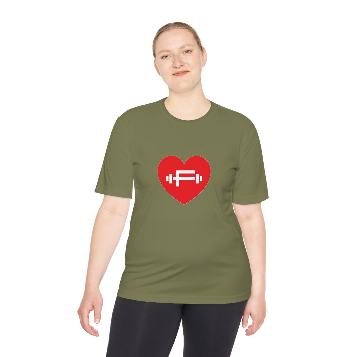 Fit and Flourish Unisex Moisture Wicking Tee