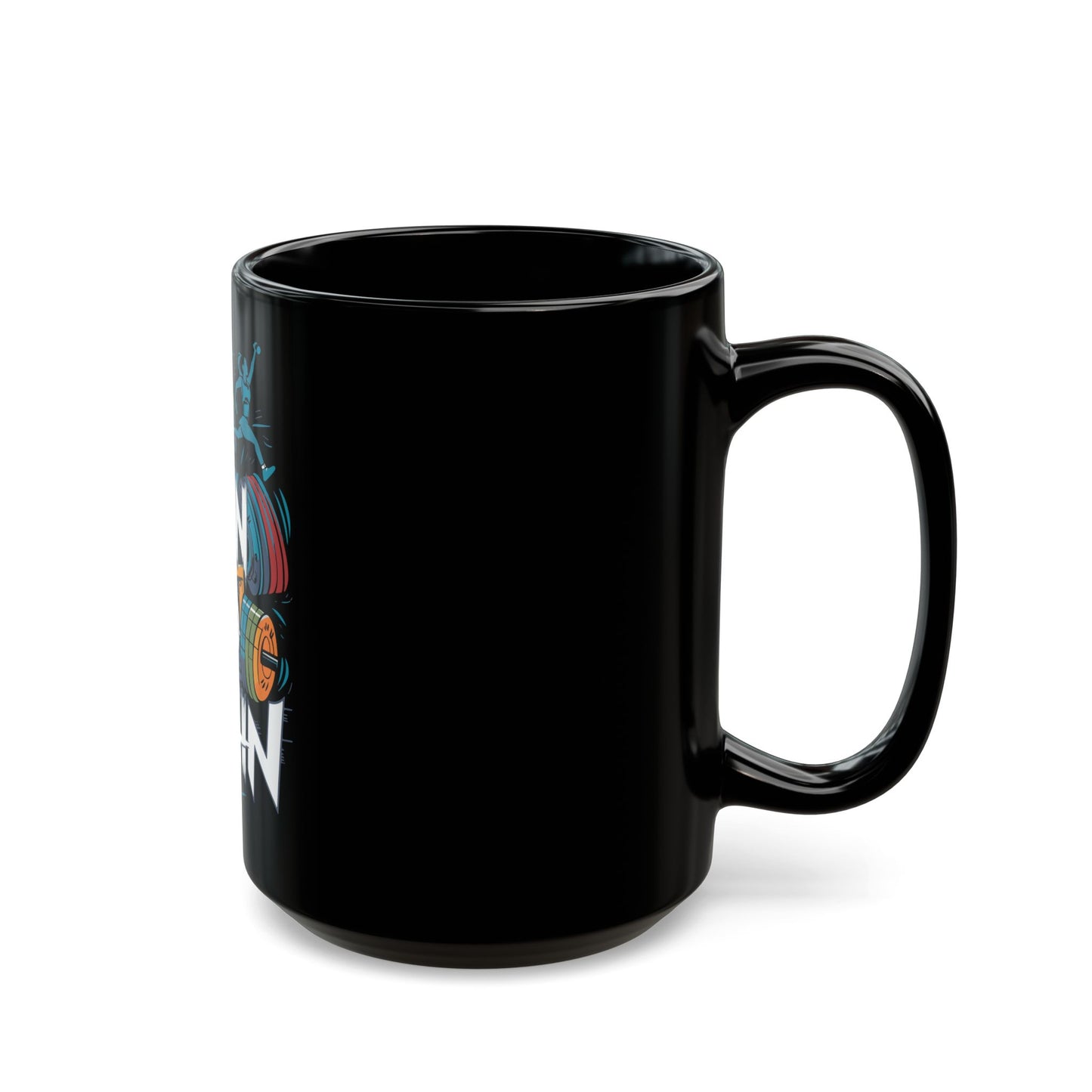 No Pain No Gain Black Mug (11oz, 15oz)